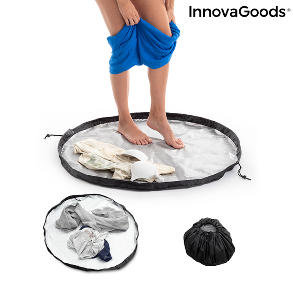 Подложка за Шкафчета и Водоустойчива Чанта 2 в 1 Gymbag InnovaGoods