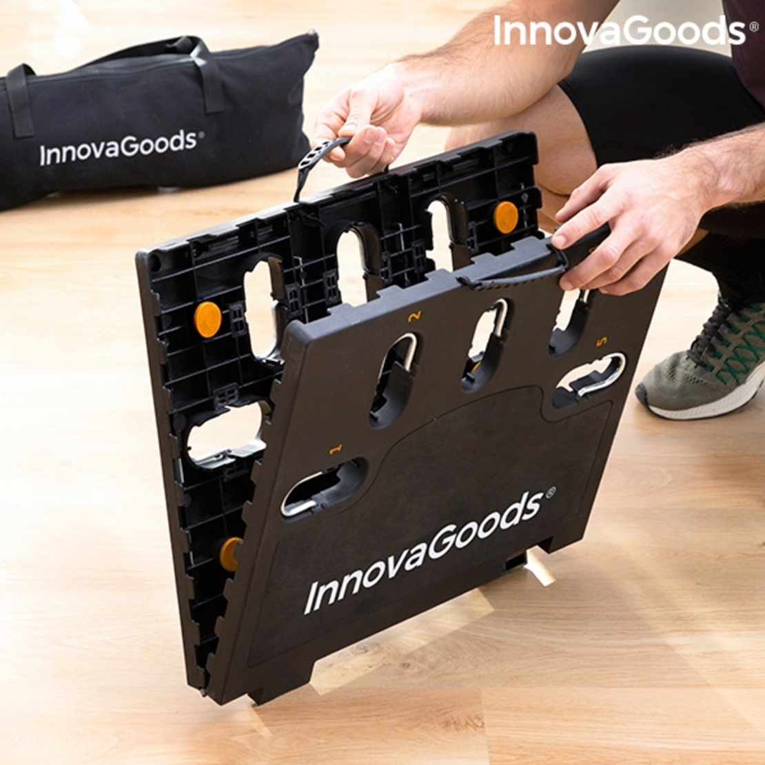 Интегрална Преносима Система за Обучение с Ръководство за Упражнения Gympak Max InnovaGoods