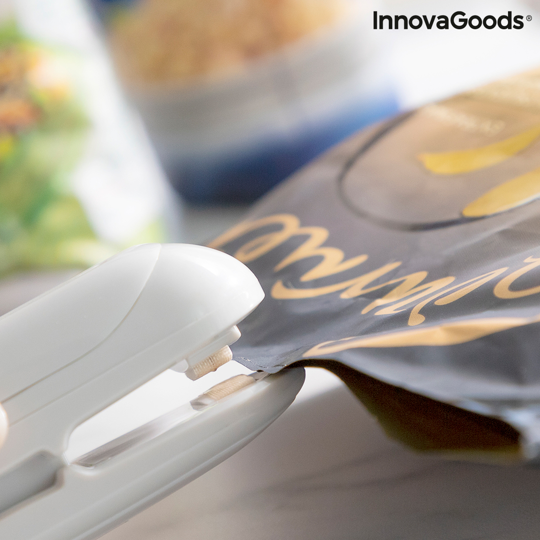 Уред за Запечатване на Торби с Нож и Закачалка Baseyl InnovaGoods