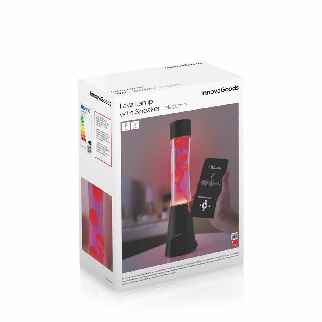 Лава Лампа с Високоговорител Maglamp InnovaGoods