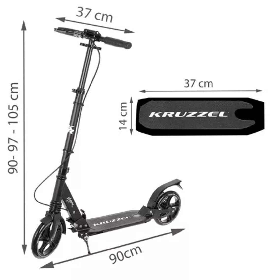 Скутер Kruzzle Hyperion B 23550