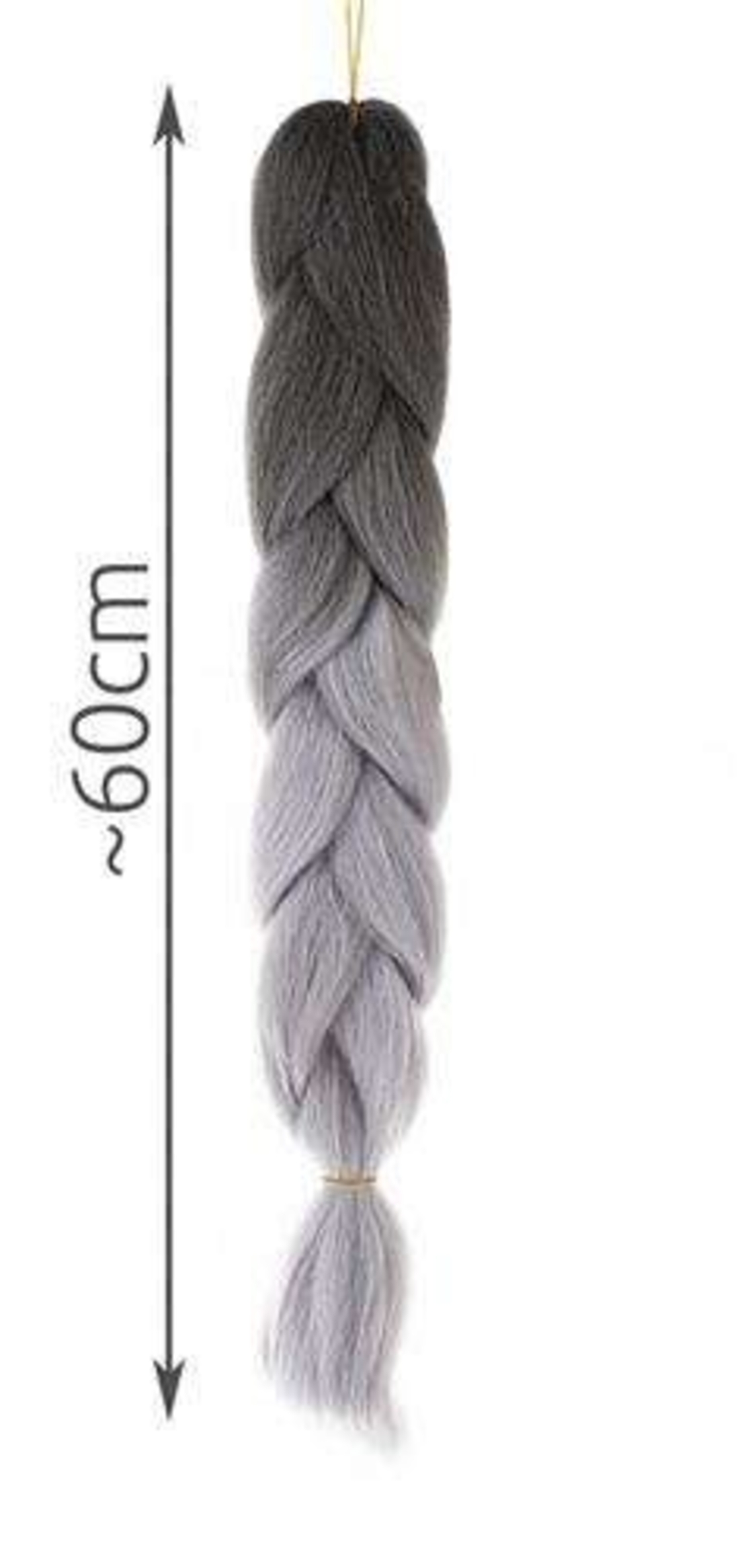 Synthetic hair ombre braids sz / sz W10345