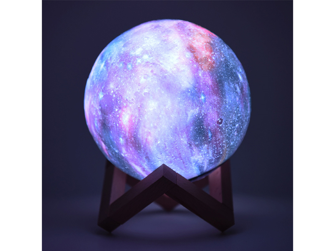 Нощна лунна лампа 3d rgb лунна светлина с дистанционно управление