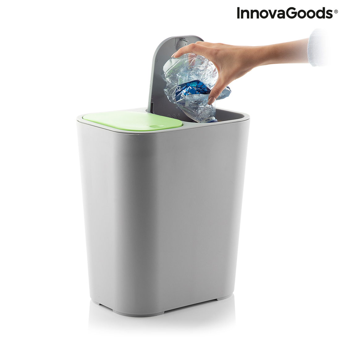 Двойно Кошче за Отпадък за Рециклиране Bincle InnovaGoods