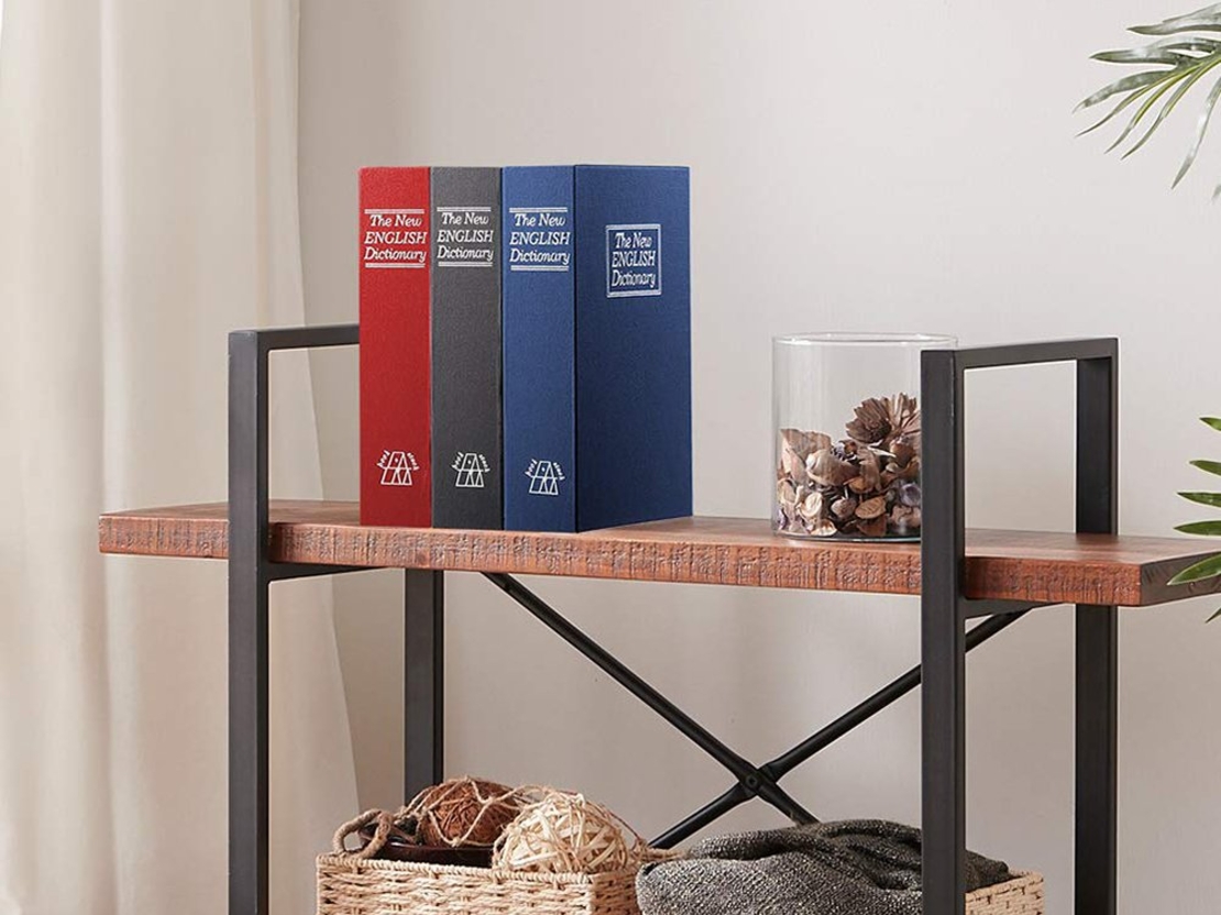 Сейф, Книга, Метал, Кутия, Сейф, Ключ 24см