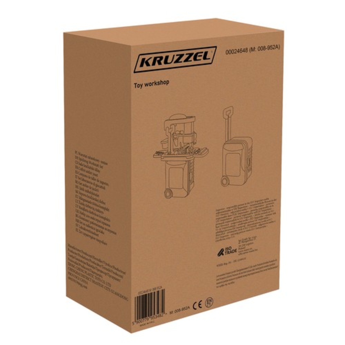 Работилница за играчки - комплект Kruzzel 24648