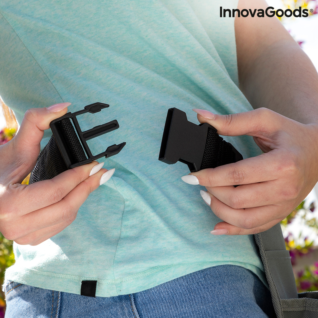 3 в 1 Сгъваема Градинска Пейка с Чанта за Инструменти Situl InnovaGoods