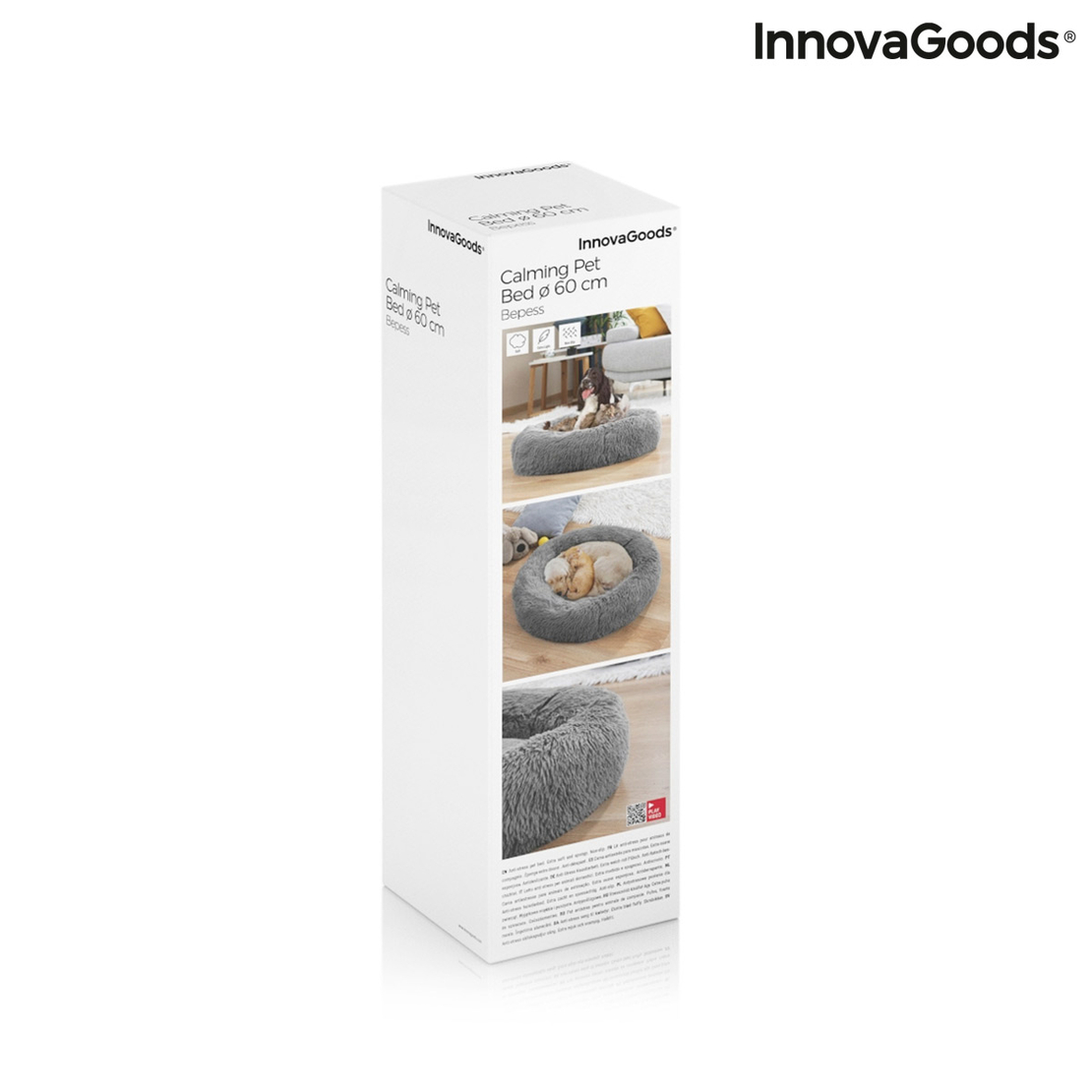 Антистрес легло за домашни любимци Bepess InnovaGoods Ø 60 cm