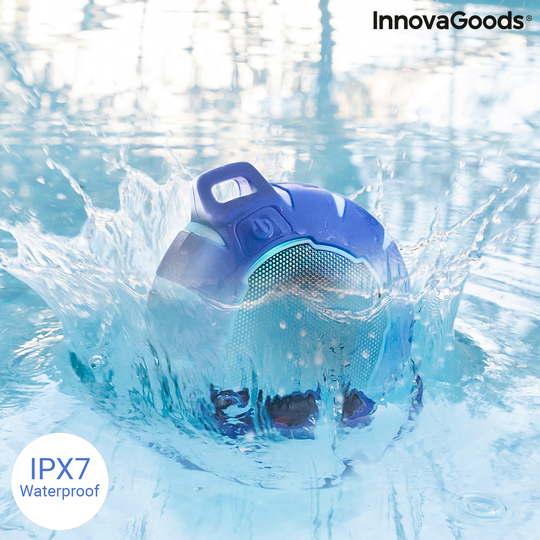 Безжична Плаваща Тонколона с LED Floaker InnovaGoods