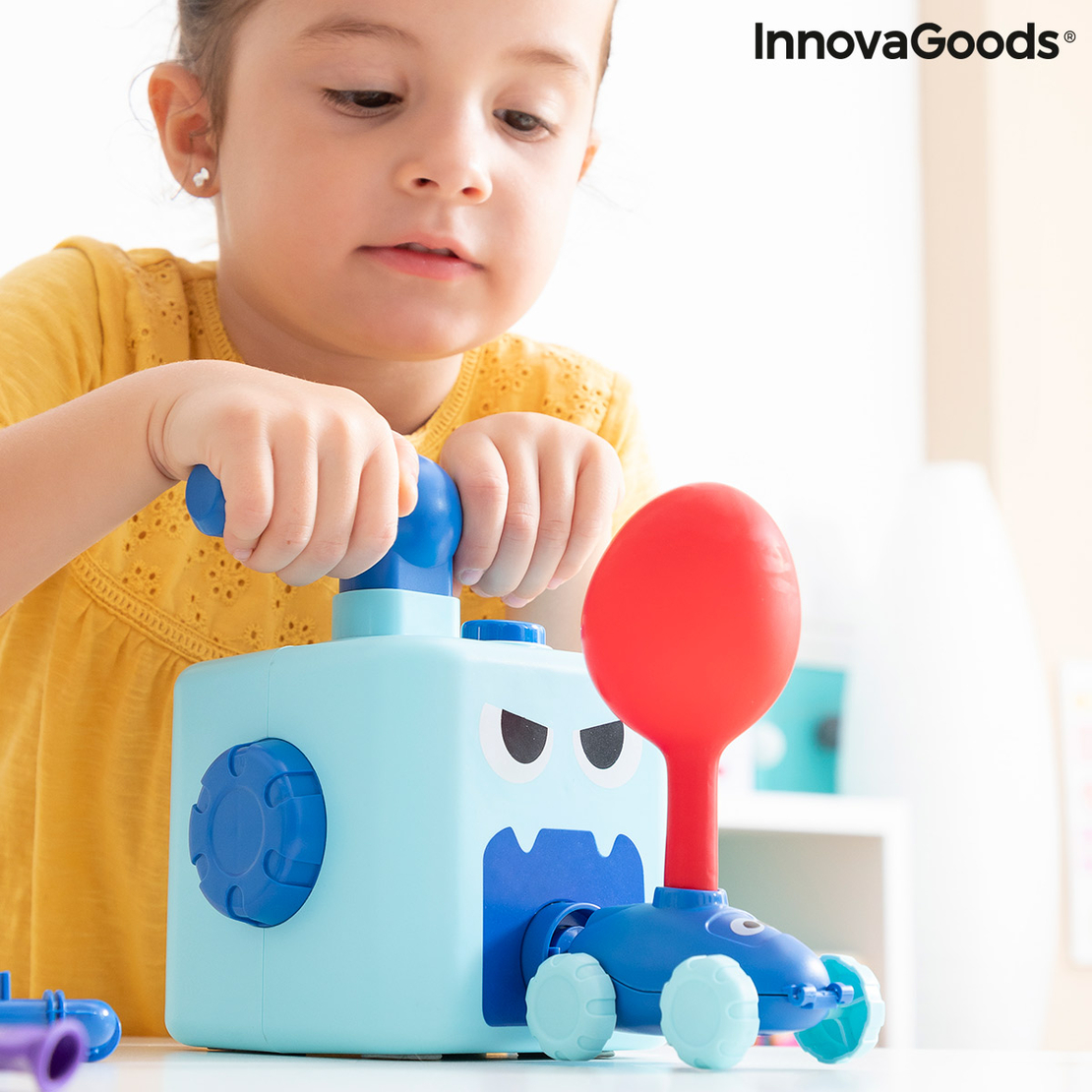 Играчка за Изстрелване на Коли и Балони 2 в 1 Coyloon InnovaGoods