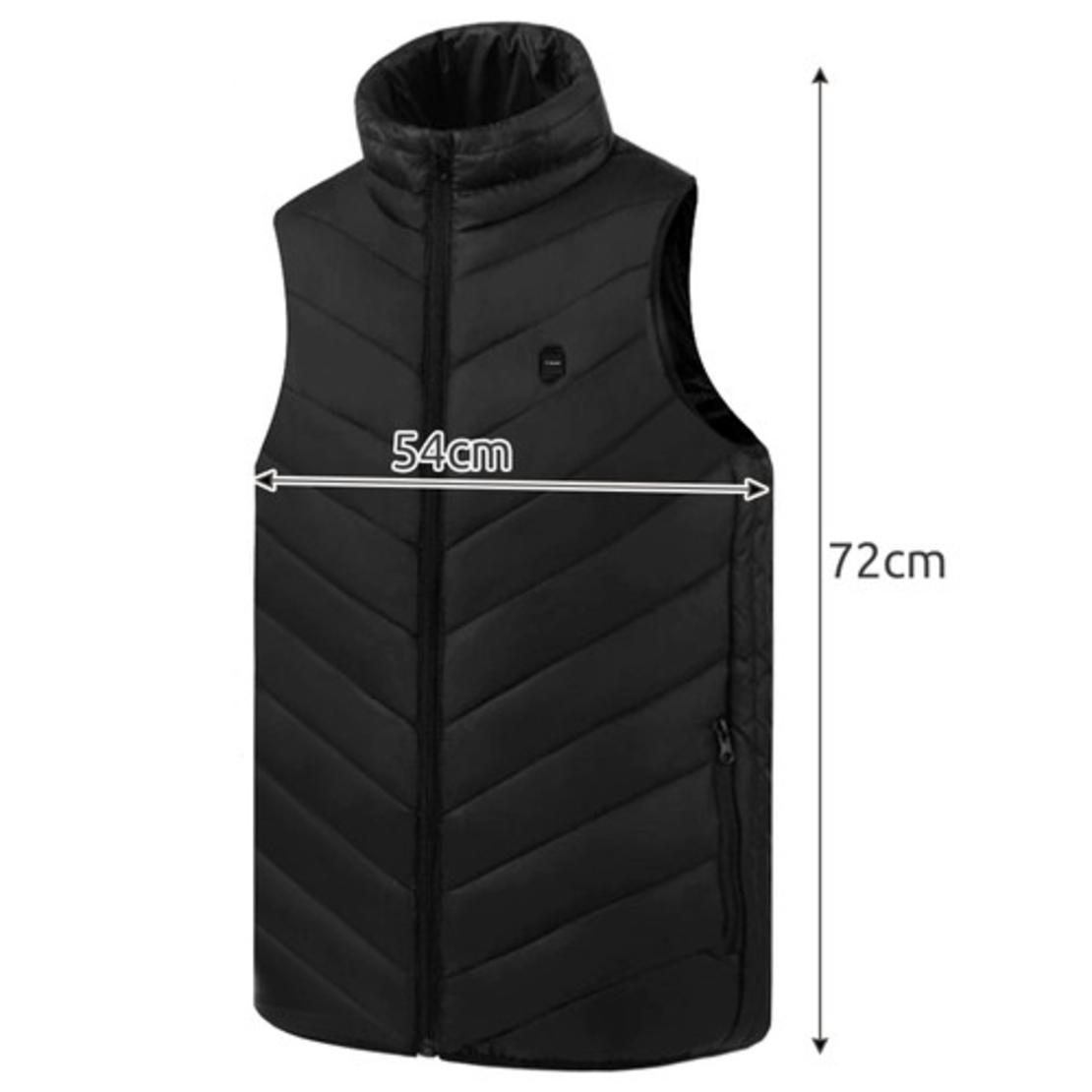 Отопляема жилетка M USB Trizand 22126