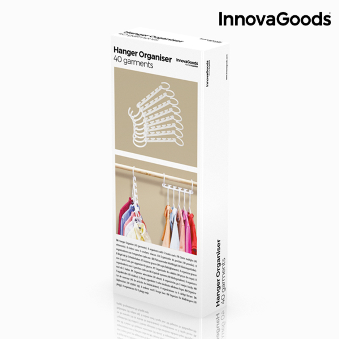 Органайзер на Закачалки за 40 Облекла InnovaGoods (24 Броя)