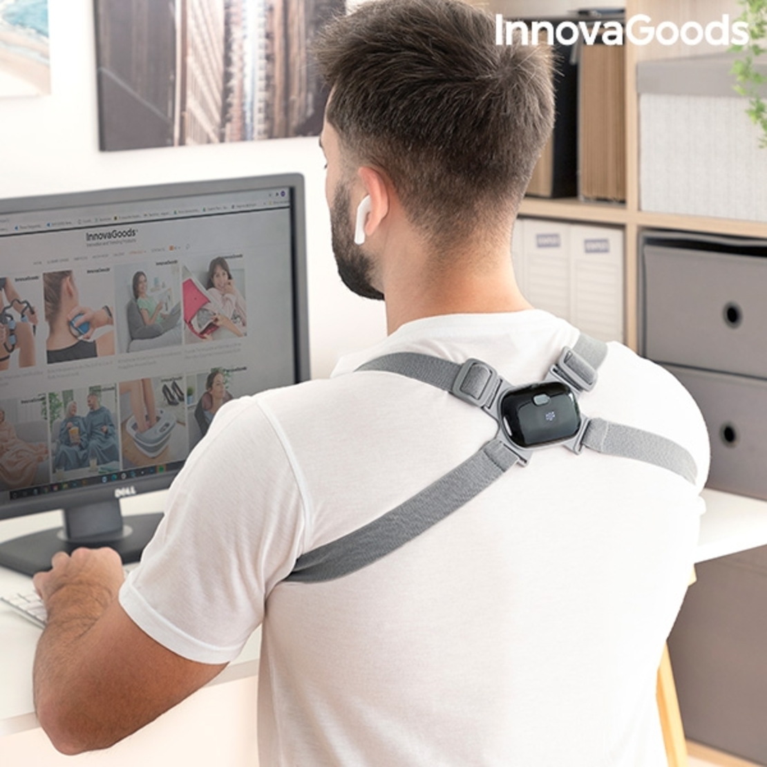 Акумулаторен Интелигентен Тренажор за Стойка с Вибрация Viback InnovaGoods