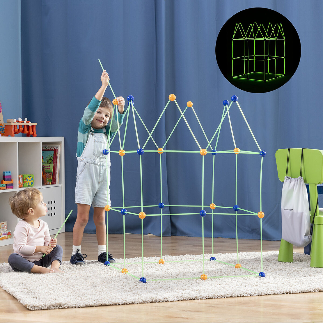 Конструктор къща Archikitt InnovaGoods 85 Части