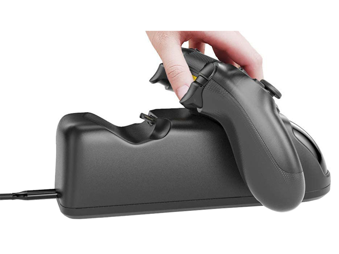 Зарядно докинг станция зареждане за pad ps4 2x