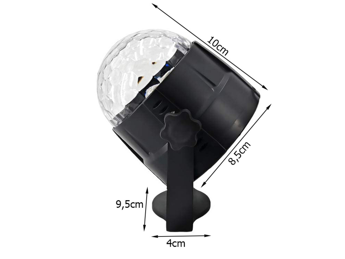 Диско проектор диско топка rgb led прожектор