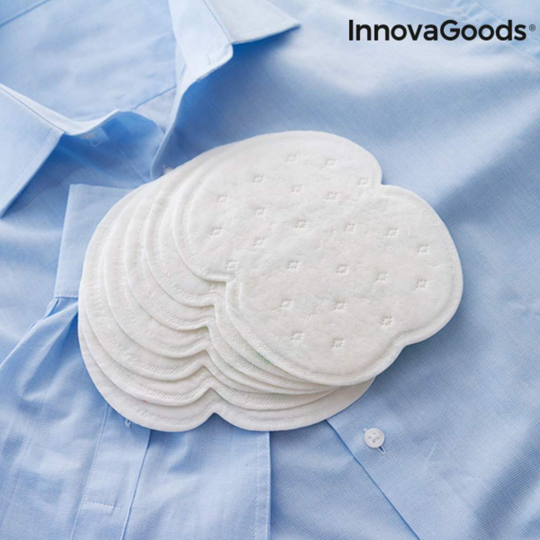 Лепенки против Петна от Пот за Подмишници InnovaGoods (Опаковка от 10)