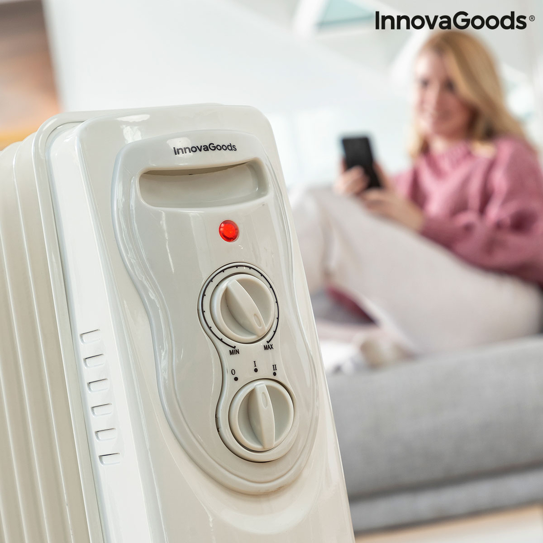 Маслен радиатор Oinine InnovaGoods 2000 W (9 ребра)