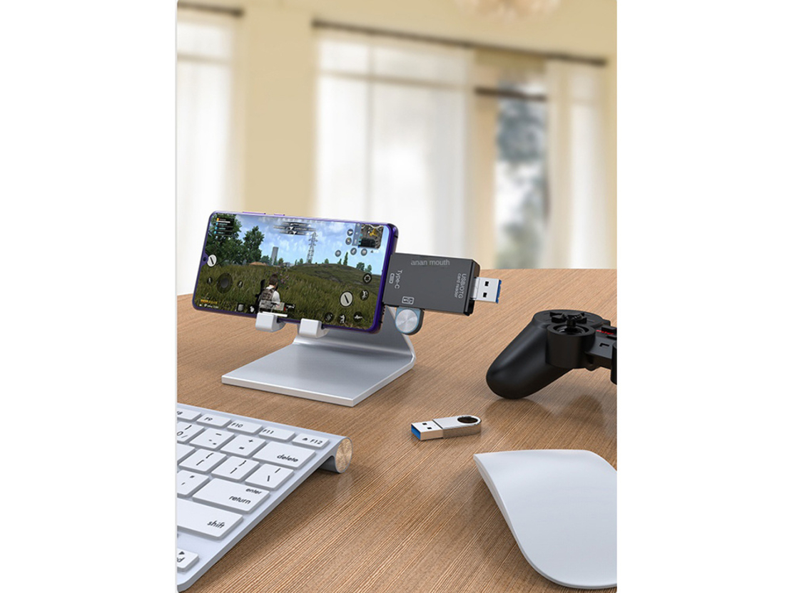 Четец на SD карти microsd tf usb usb-c micro usb otg