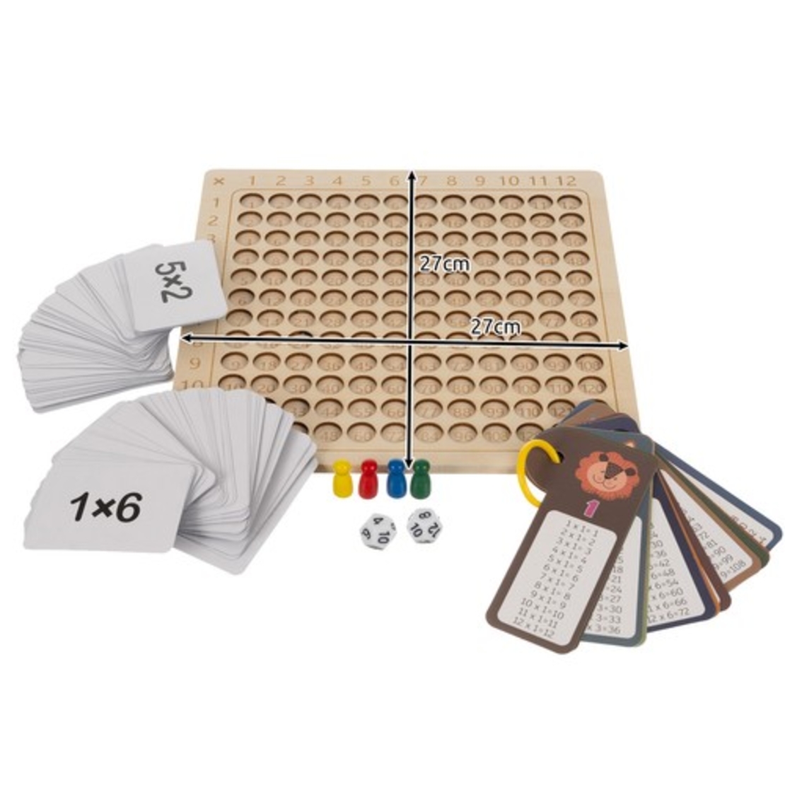 Таблица за умножение - настолна игра Kruzzel 24639