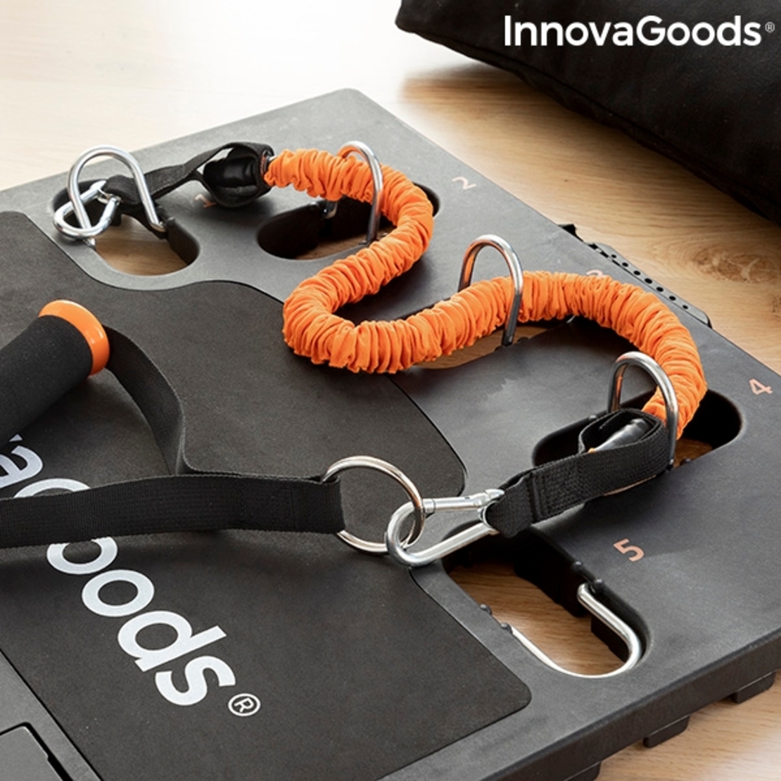 Интегрална Преносима Система за Обучение с Ръководство за Упражнения Gympak Max InnovaGoods