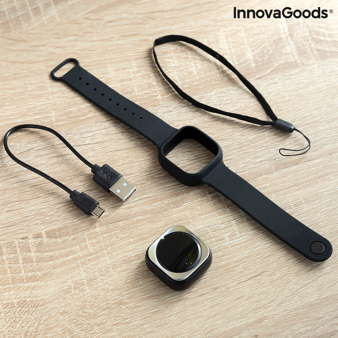 Ултразвуков Часовник против Комари Wristquitto InnovaGoods