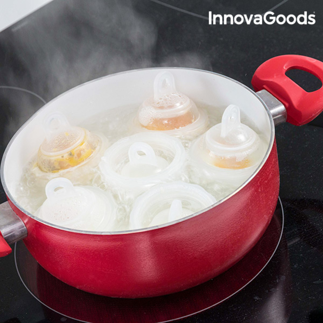 Комплект за Приготвяне на Яйца InnovaGoods (Опаковка от 7)