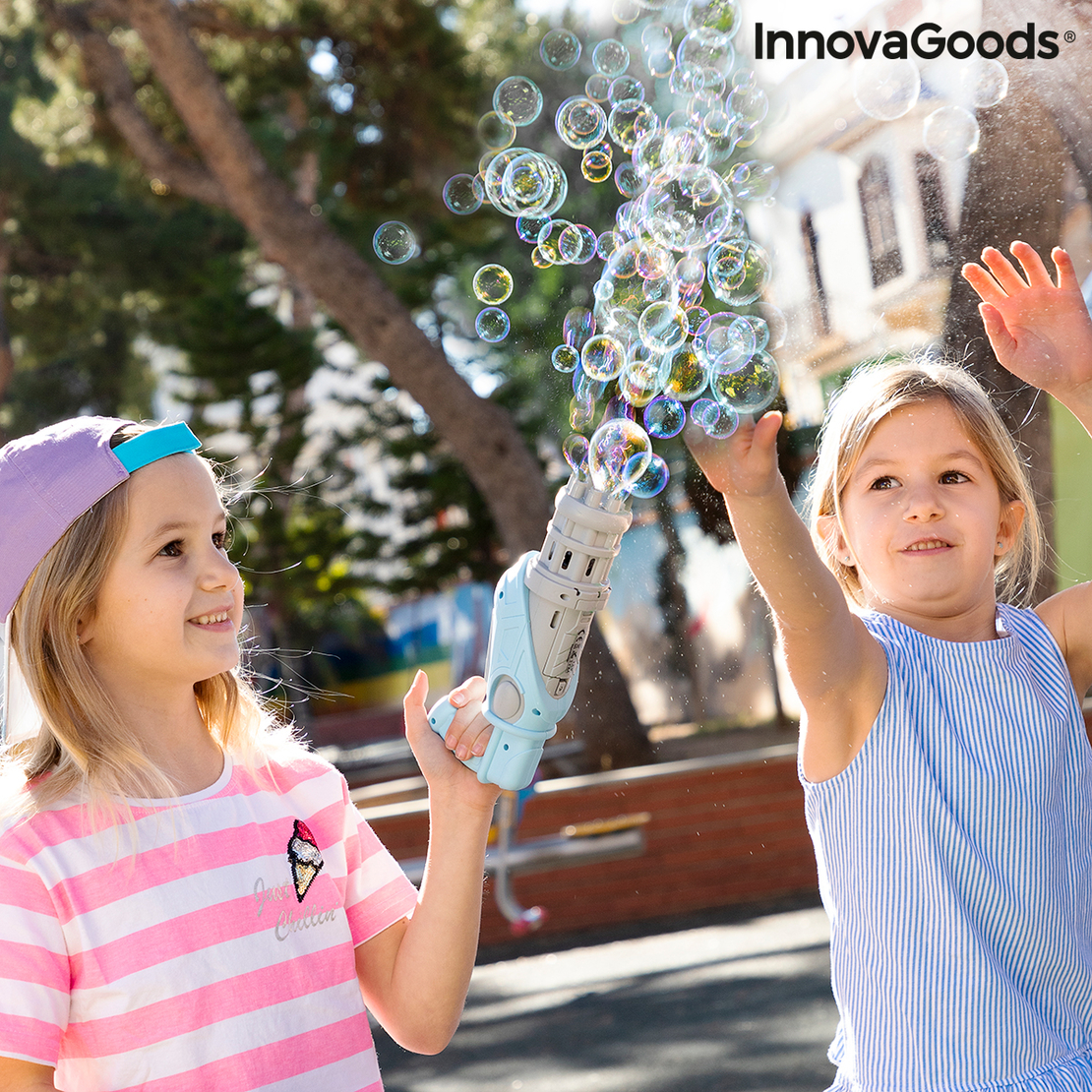 Пистолет за Сапунени Балончета Bubblig InnovaGoods