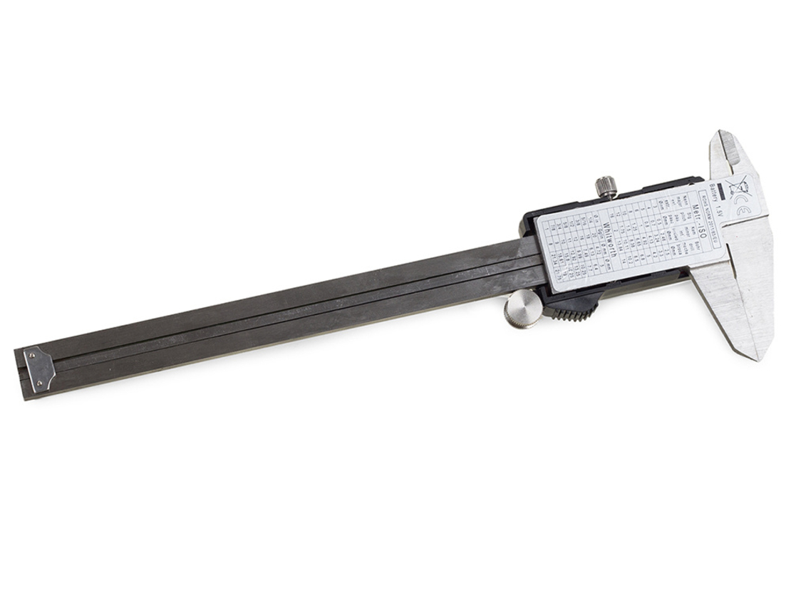 Електронен дигитален шублер l150 lcd метален