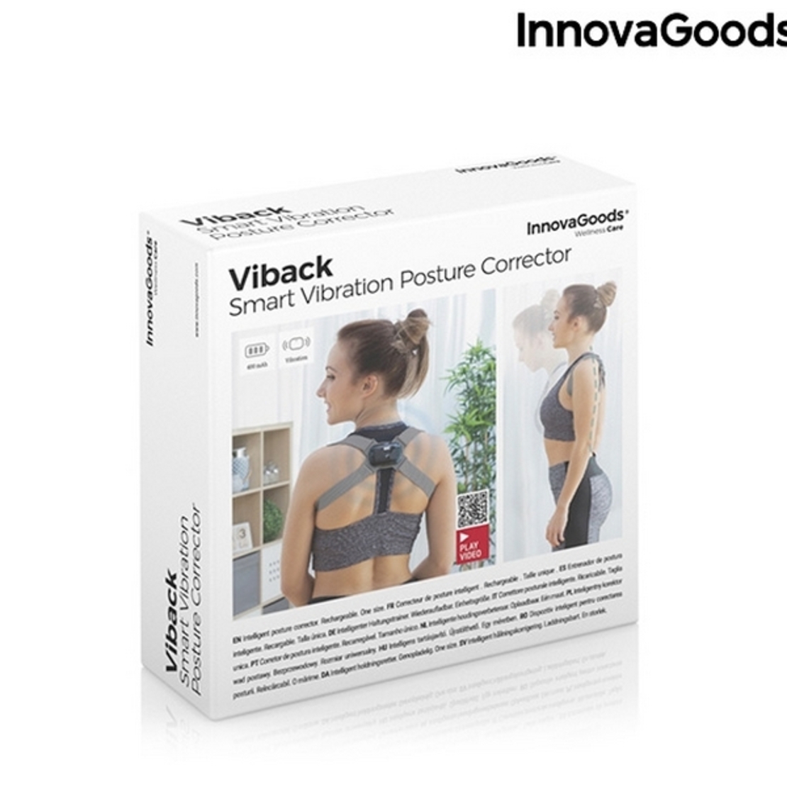 Акумулаторен Интелигентен Тренажор за Стойка с Вибрация Viback InnovaGoods