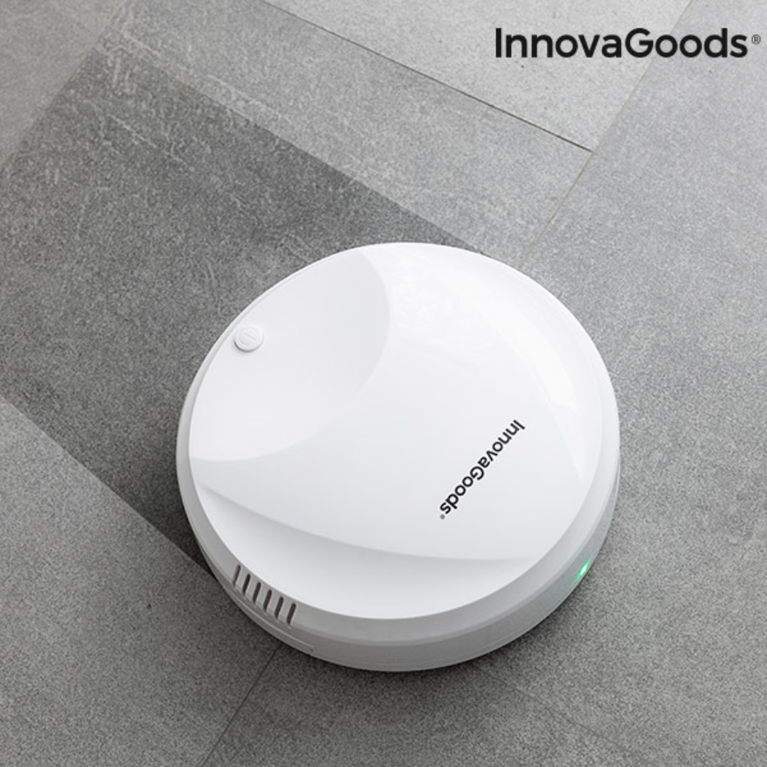 Интелигентна Прахосмукачка Робот Rovac 1000 InnovaGoods Бяла