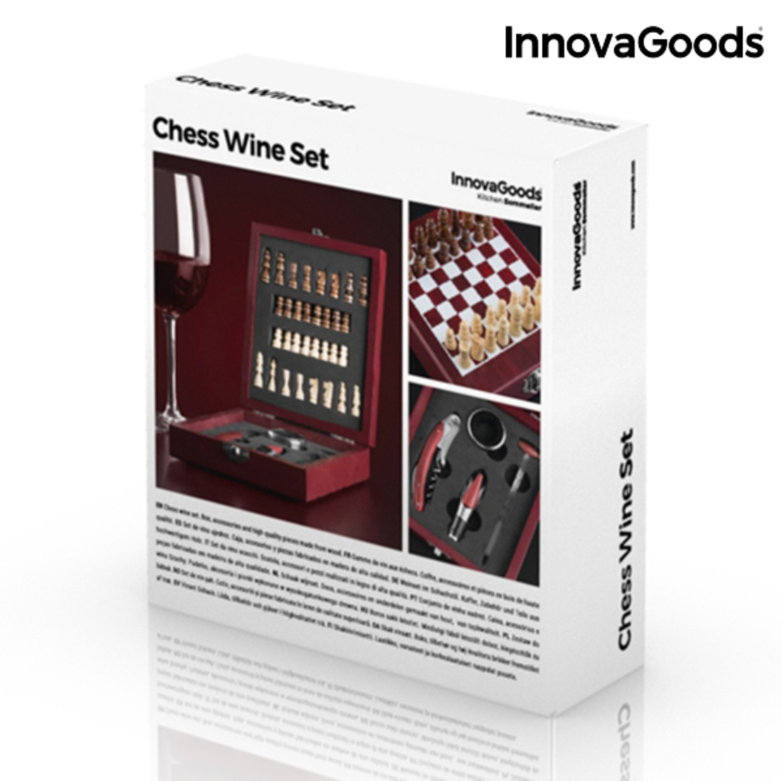 Аксесоари за Вино и Шах InnovaGoods (37 Части)
