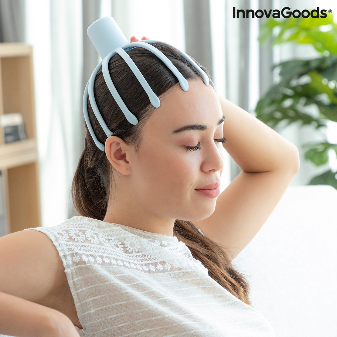Акумулаторен Масажор за Глава Helax InnovaGoods