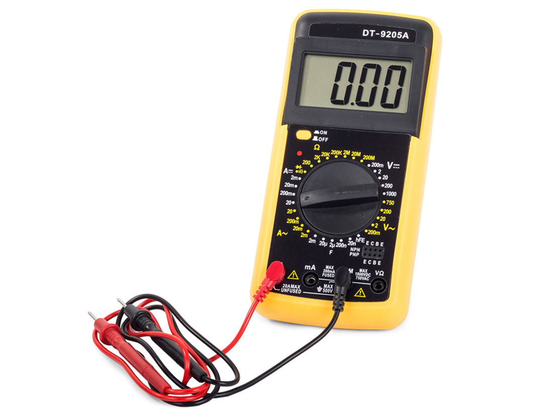 DT9205A Цифров LCD цифров токов мултицет
