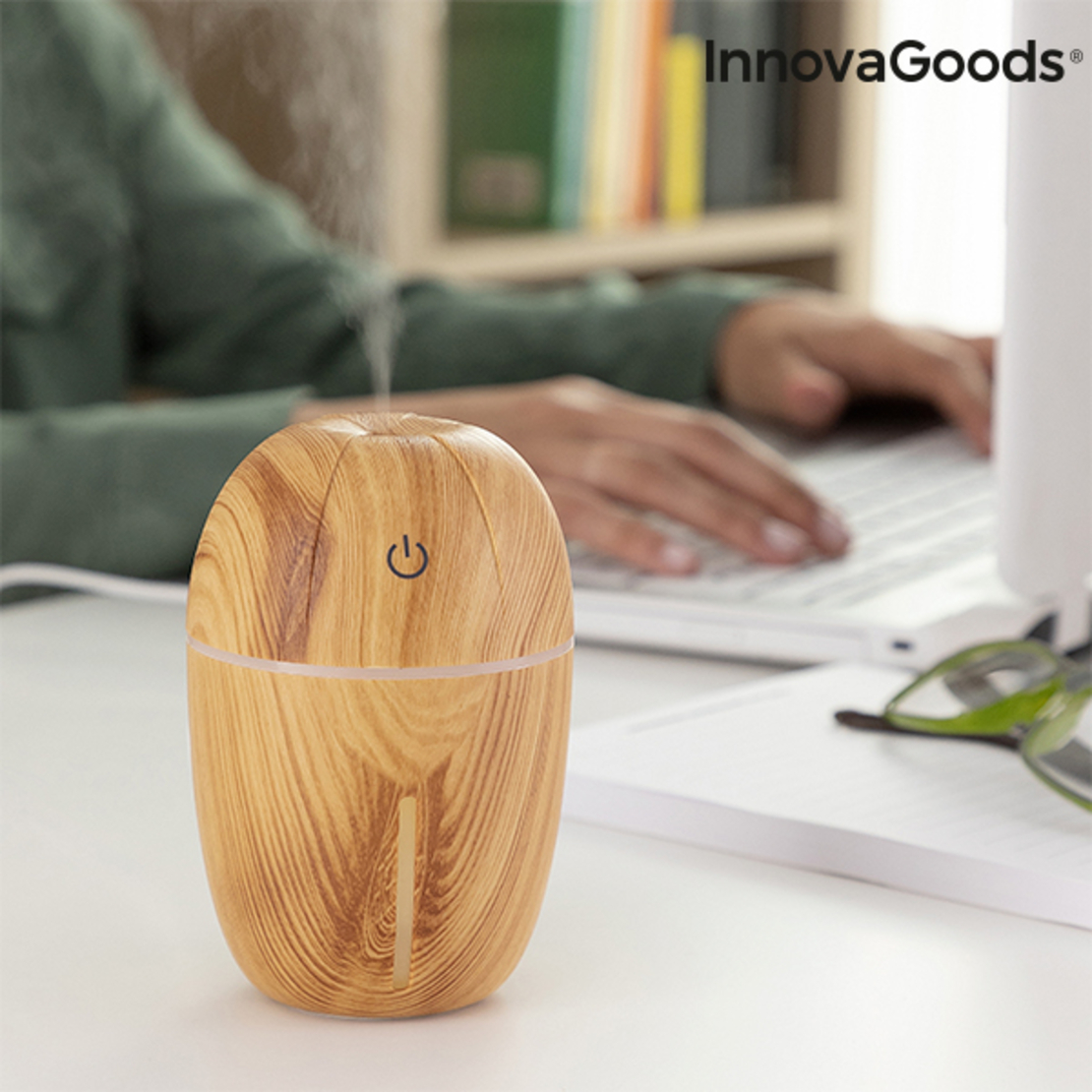 Мини Овлажнител Ароматизатор Honey Pine InnovaGoods
