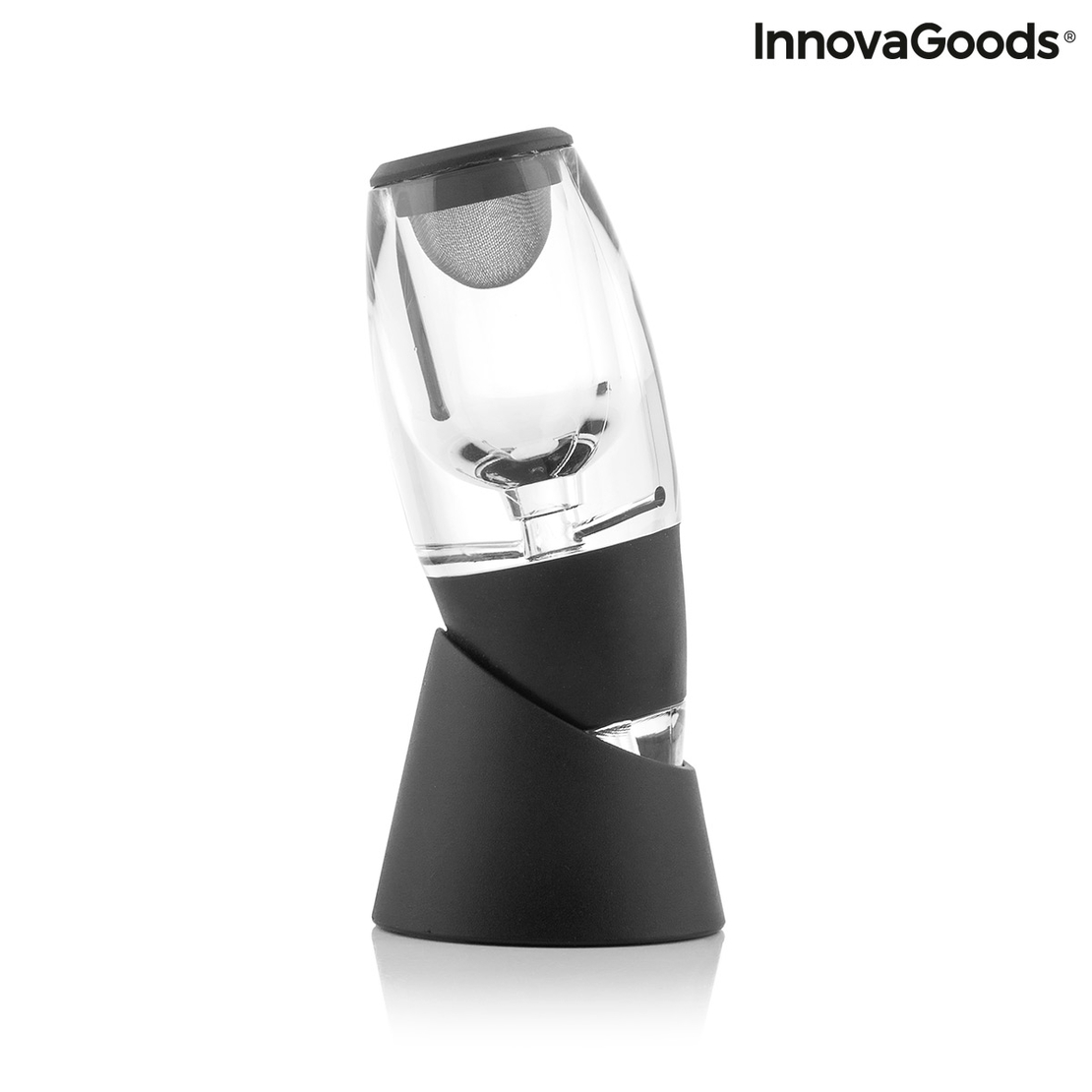 Професионален аератор за вино с поставка тип кула и основа против капене Winair InnovaGoods