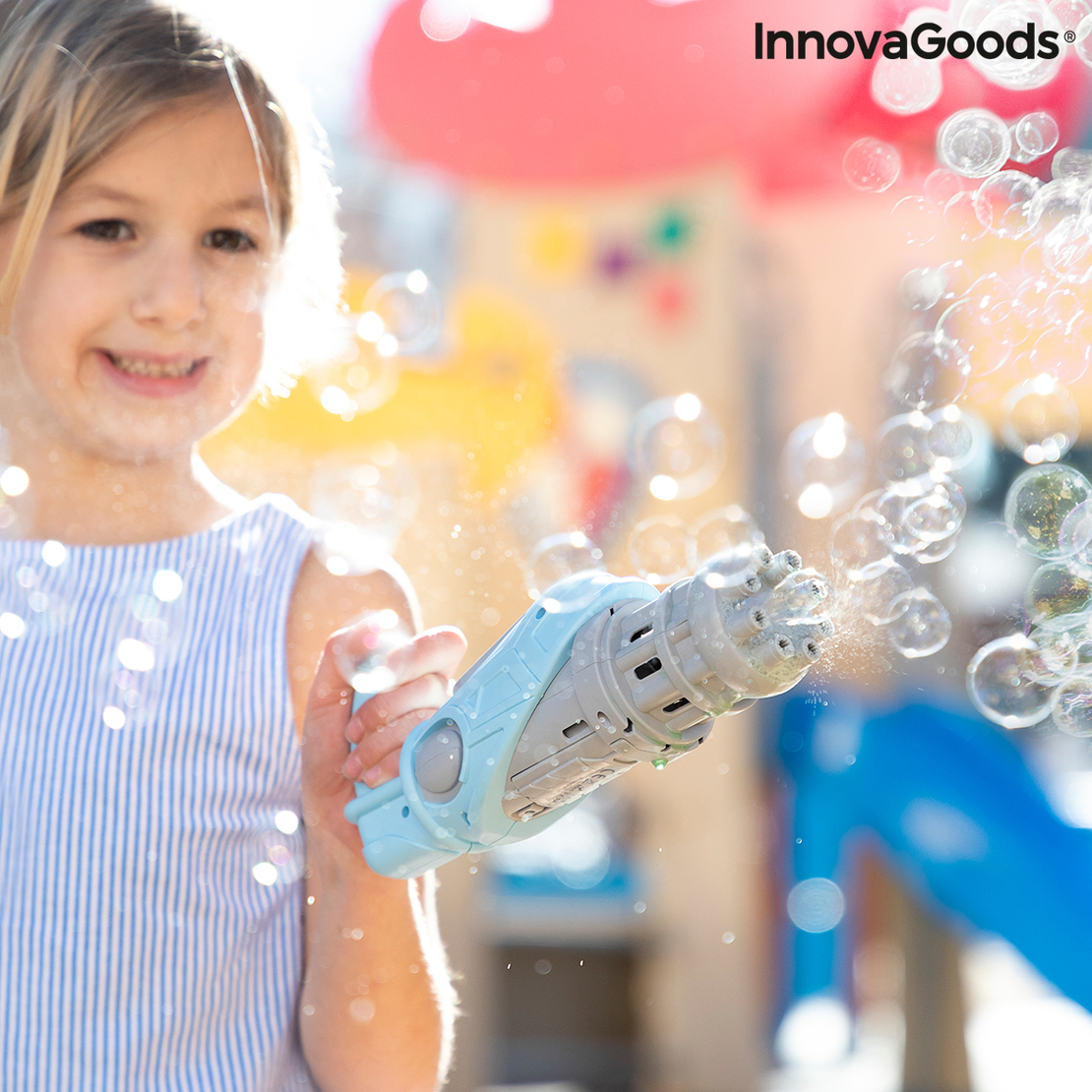 Пистолет за Сапунени Балончета Bubblig InnovaGoods