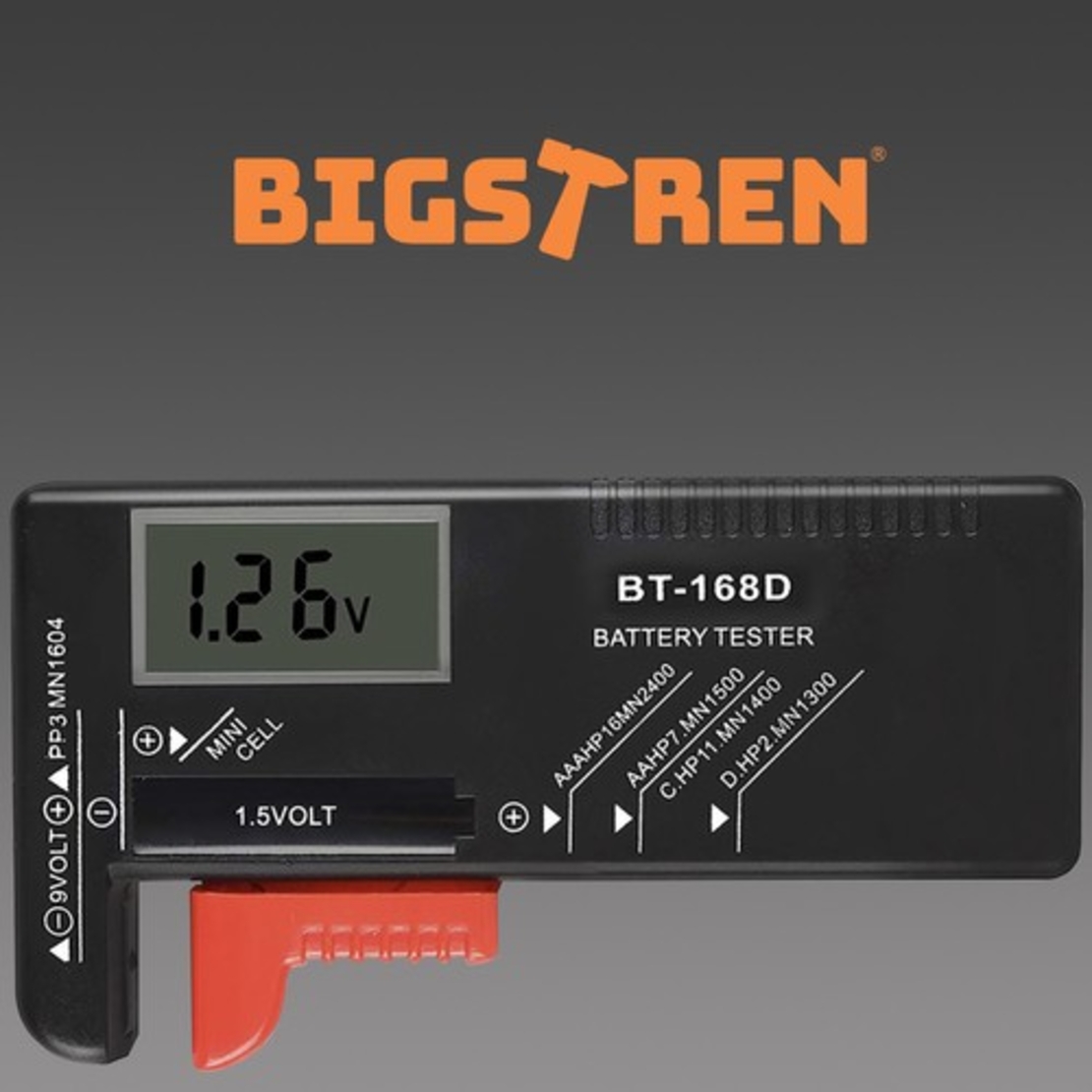 Тестер/метър за батерии Bigstren 19898