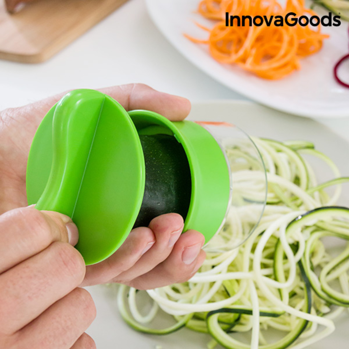 Спираловидна Зеленчукорезачка Mini Spiralicer InnovaGoods