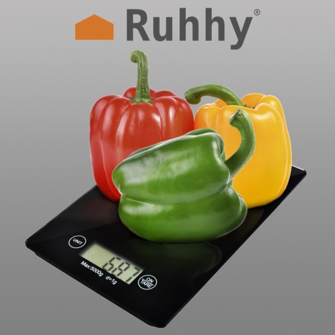 Плоска кухненска везна Ruhhy 24211