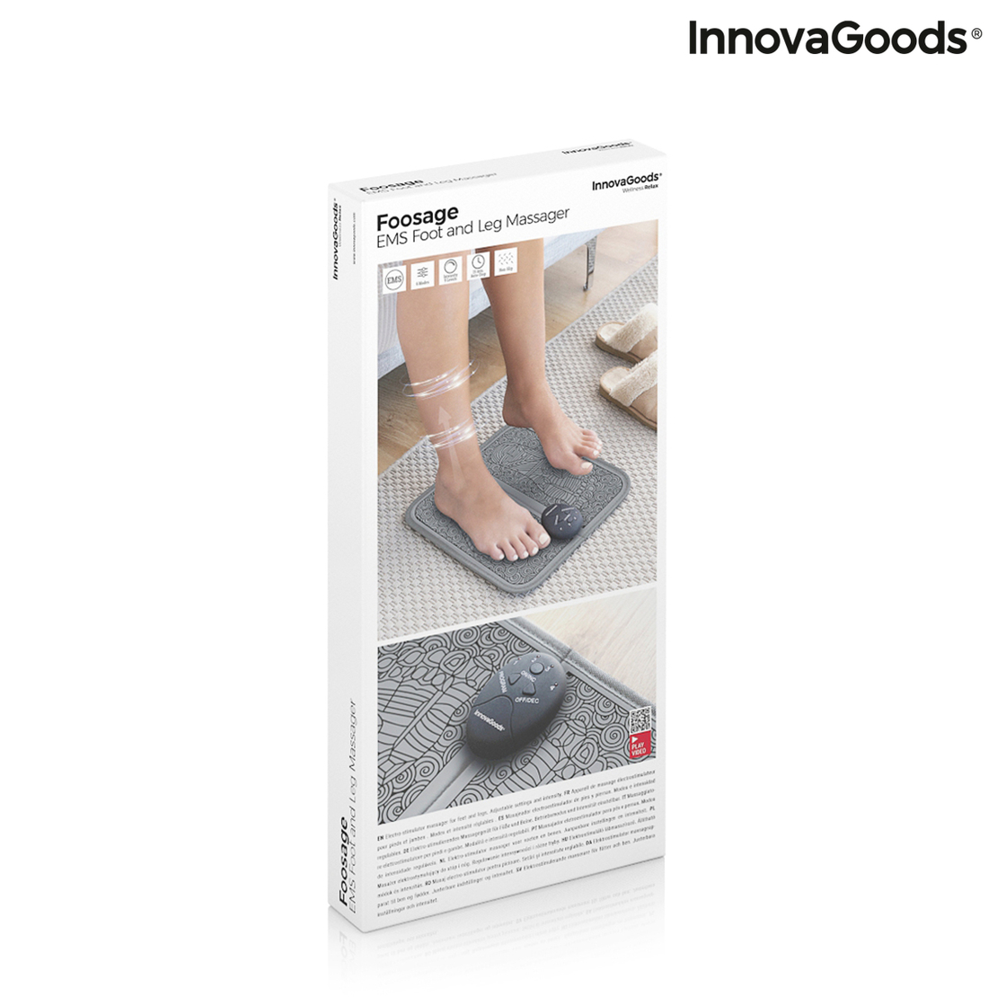 Масажор Електростимулатор за Стъпала и Крака Foosage InnovaGoods