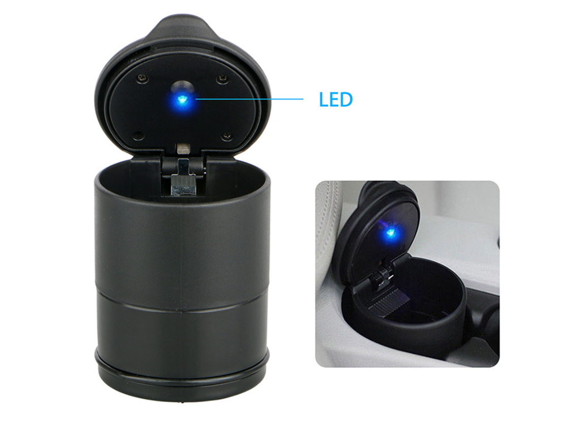 LED светещ автомобилен пепелник