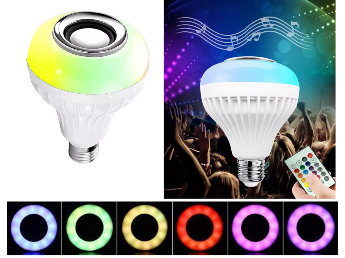 Цветно rgb led bluetooth дистанционно управление за високоговорител