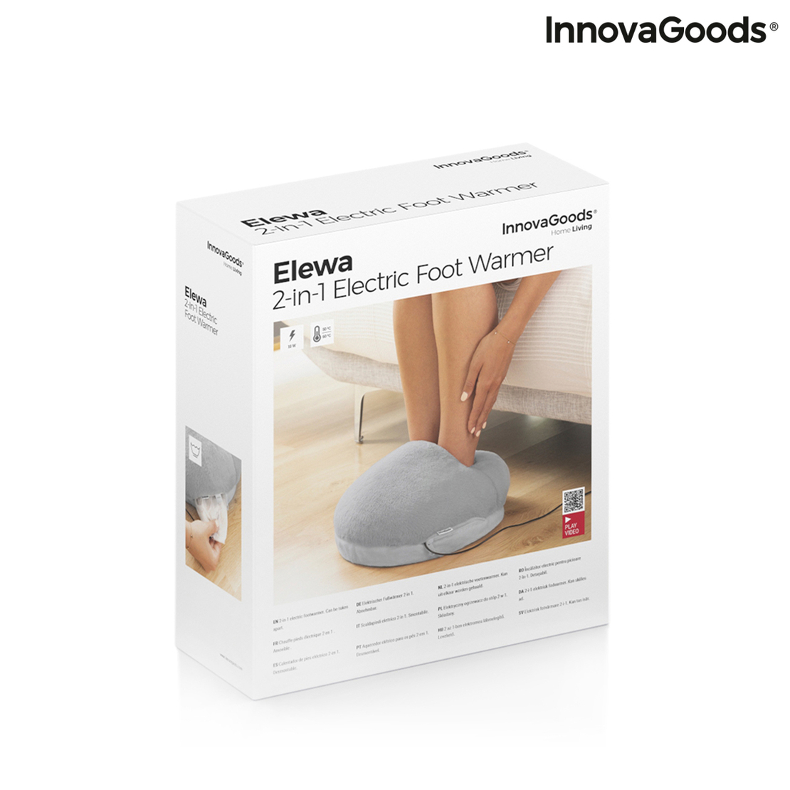 2 в 1 Електрическа Грейка за Крака Elewa InnovaGoods