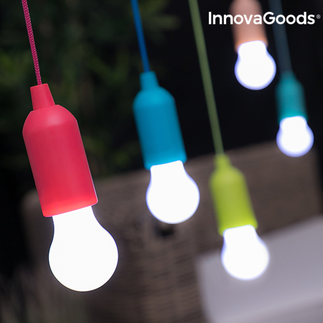 Преносима LED Крушка с Кабел InnovaGoods