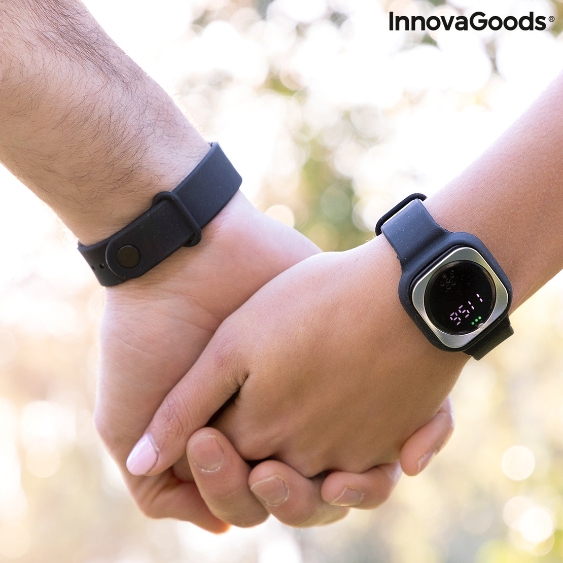 Ултразвуков Часовник против Комари Wristquitto InnovaGoods