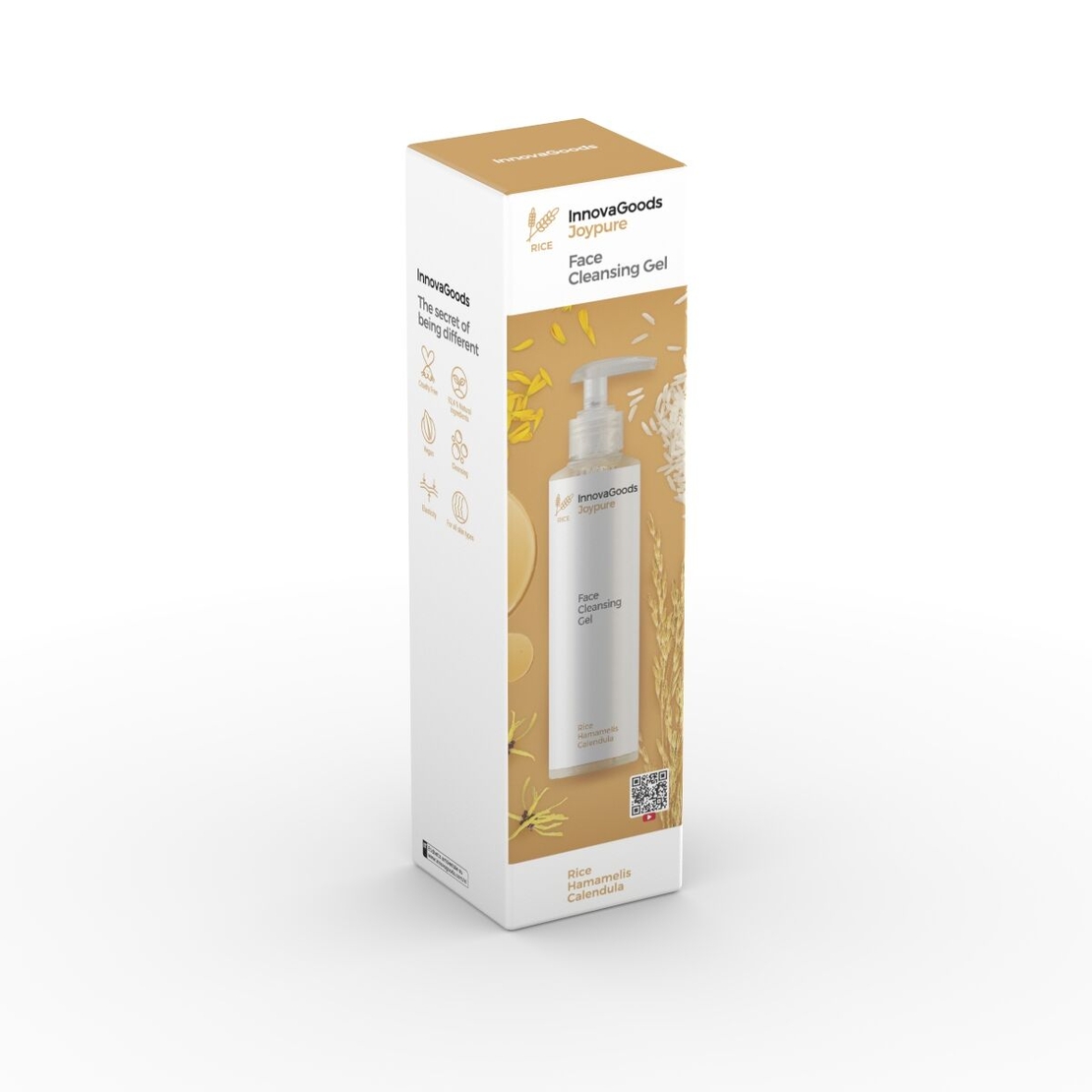 Гел за почистване на лице Rice Joypure InnovaGoods 200 ml