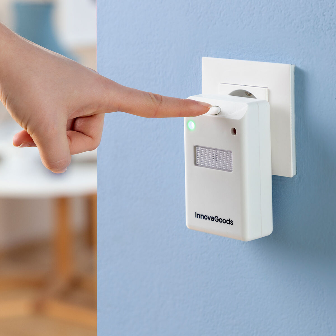 Уред против Мишки Насекоми Хлебарки и Гризачи с LED Репелент InnovaGoods