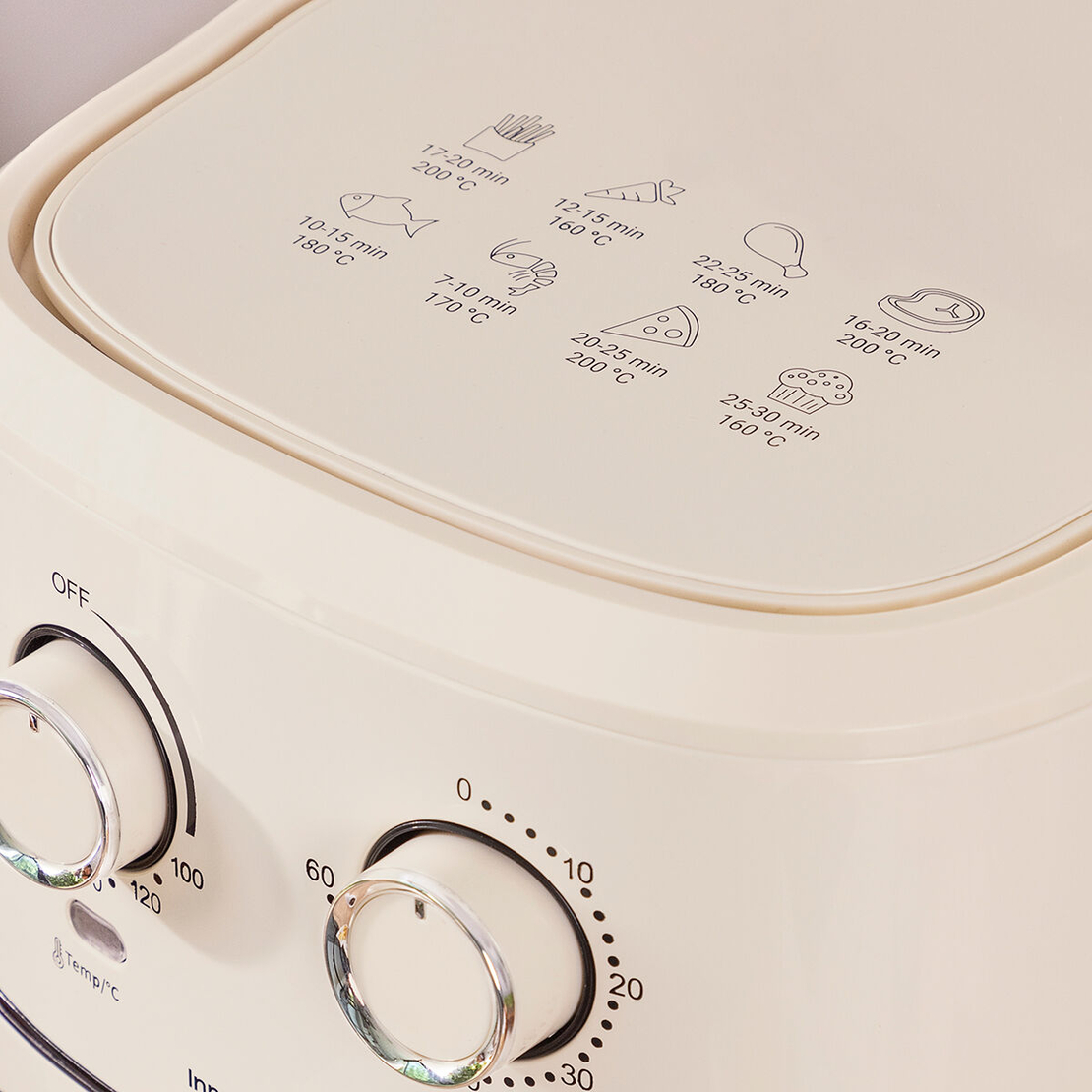 Фритюрник без Мазнина InnovaGoods Vynner Pro 6500 Неръждаема стомана Сметана 1700 W 6,5 L