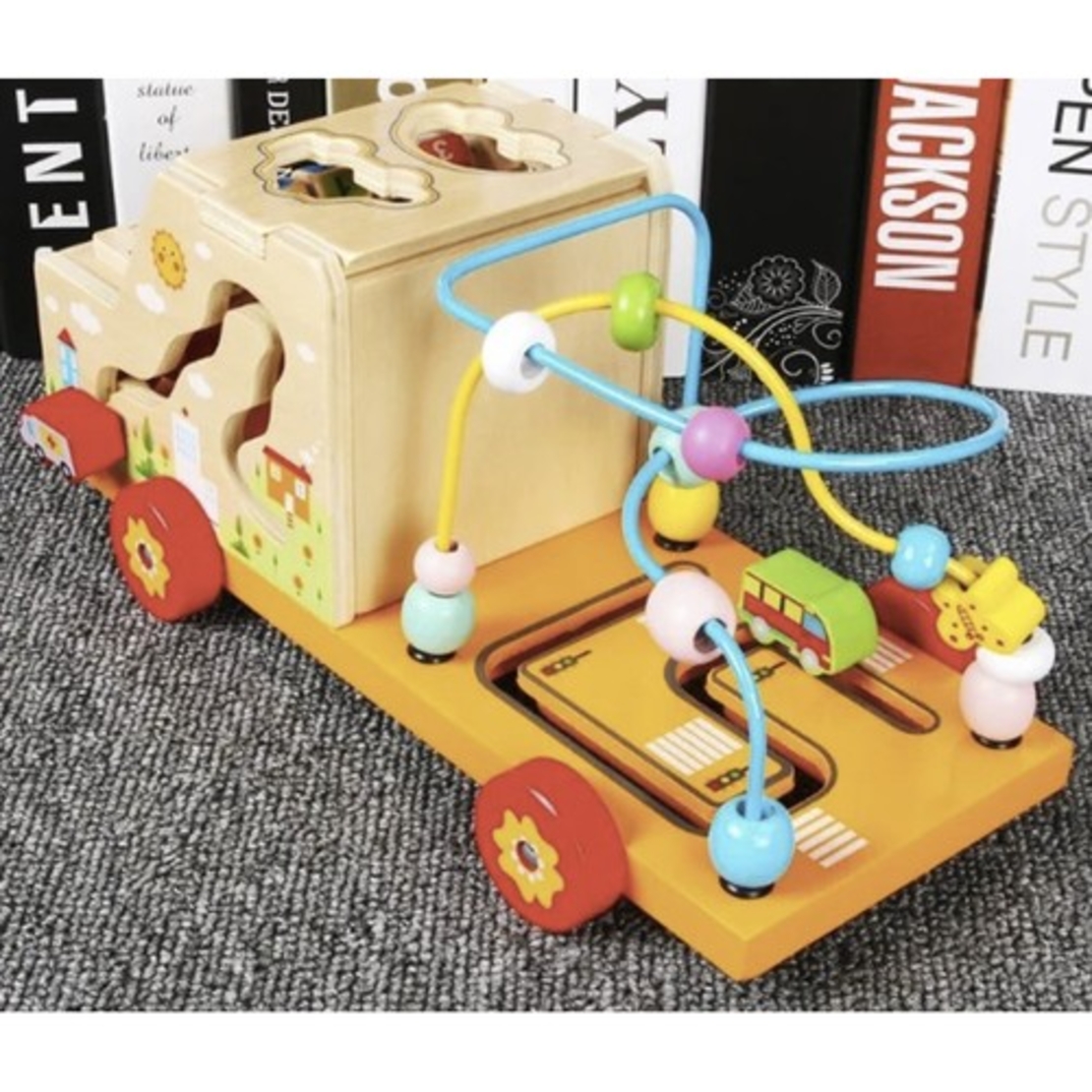 Дървена игра камион  7в1 Kruzzel 22652